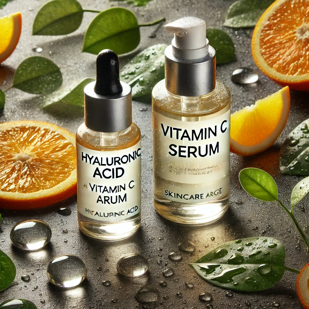 Hyaluronic Acid and Vitamin C Serum Skincare