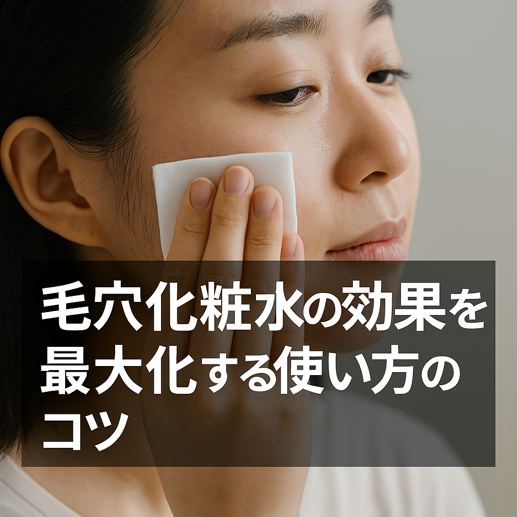 毛穴タイプ別スキンケア