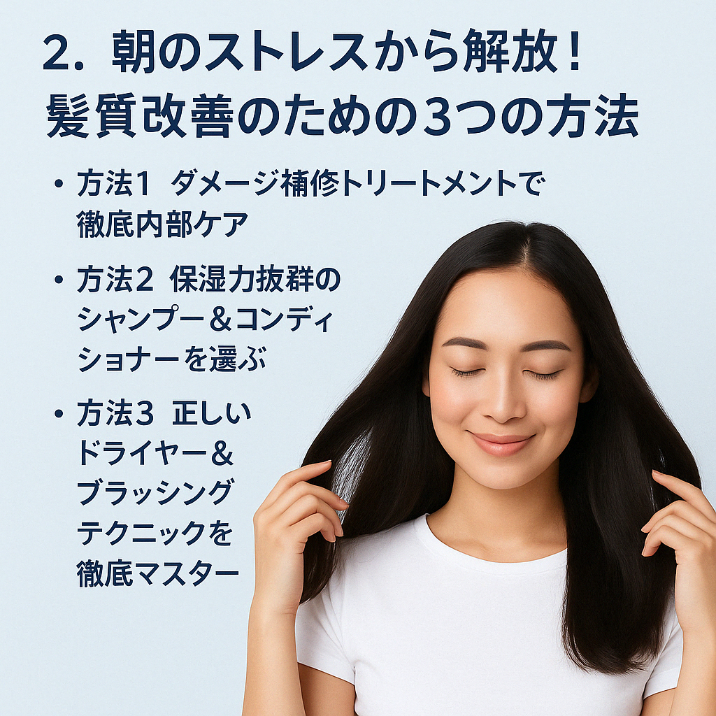 髪質改善 ホームケア画像