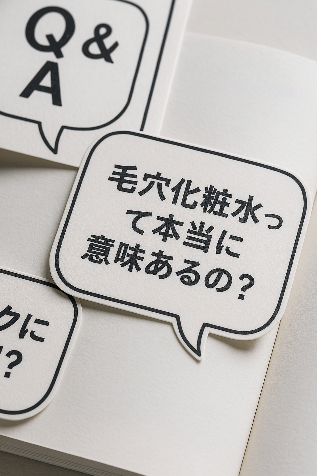 化粧水の使い方シーン