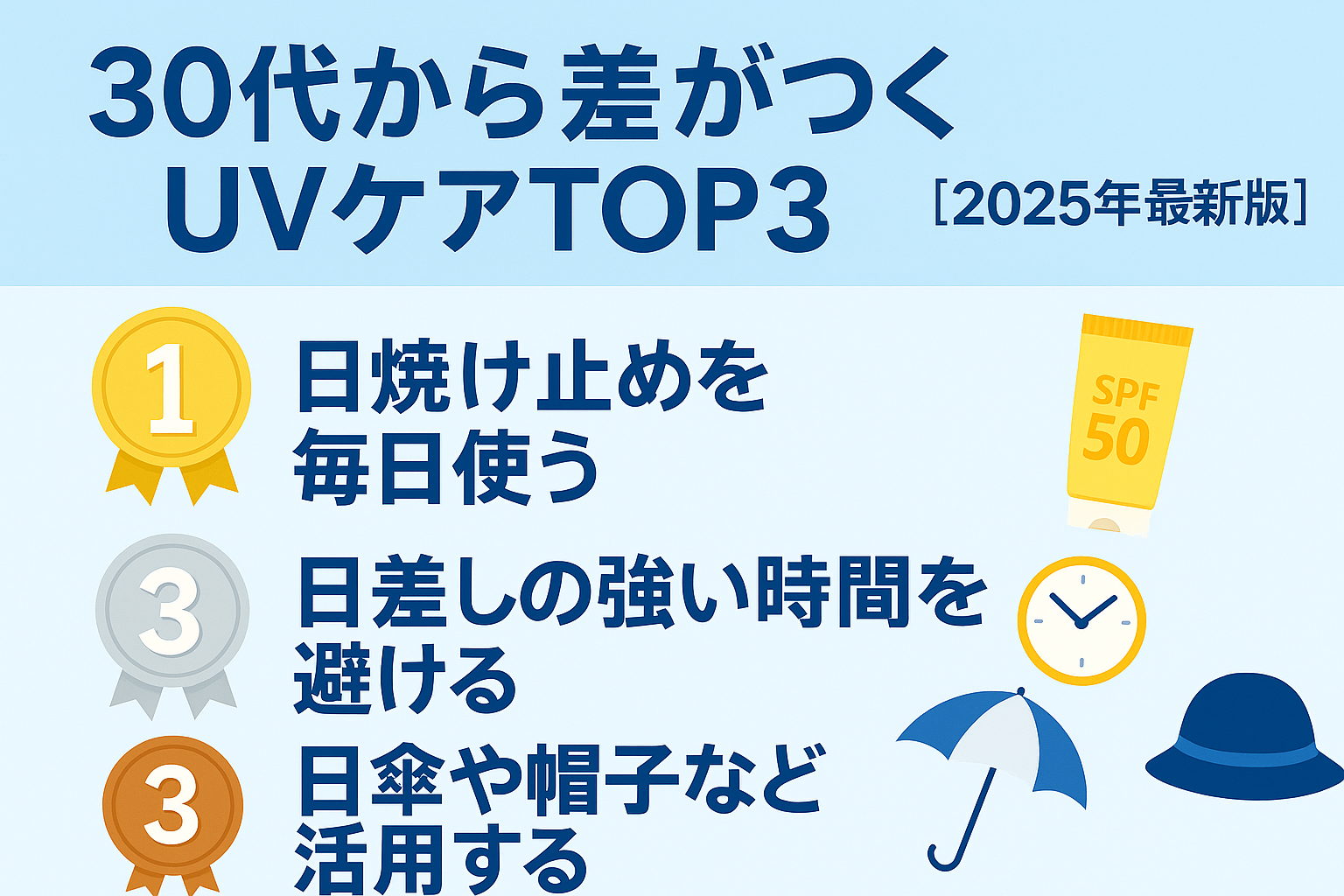 UVケア画像