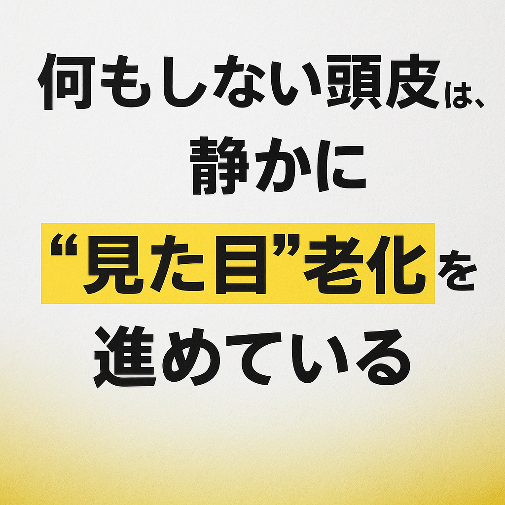 頭皮トラブルの要因イメージ