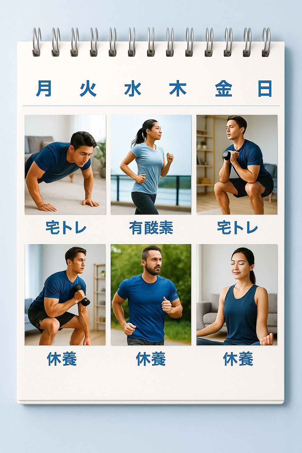 30代男性向け:肌と体を同時に守る栄養戦略(朝・昼・夜の食事プレート)