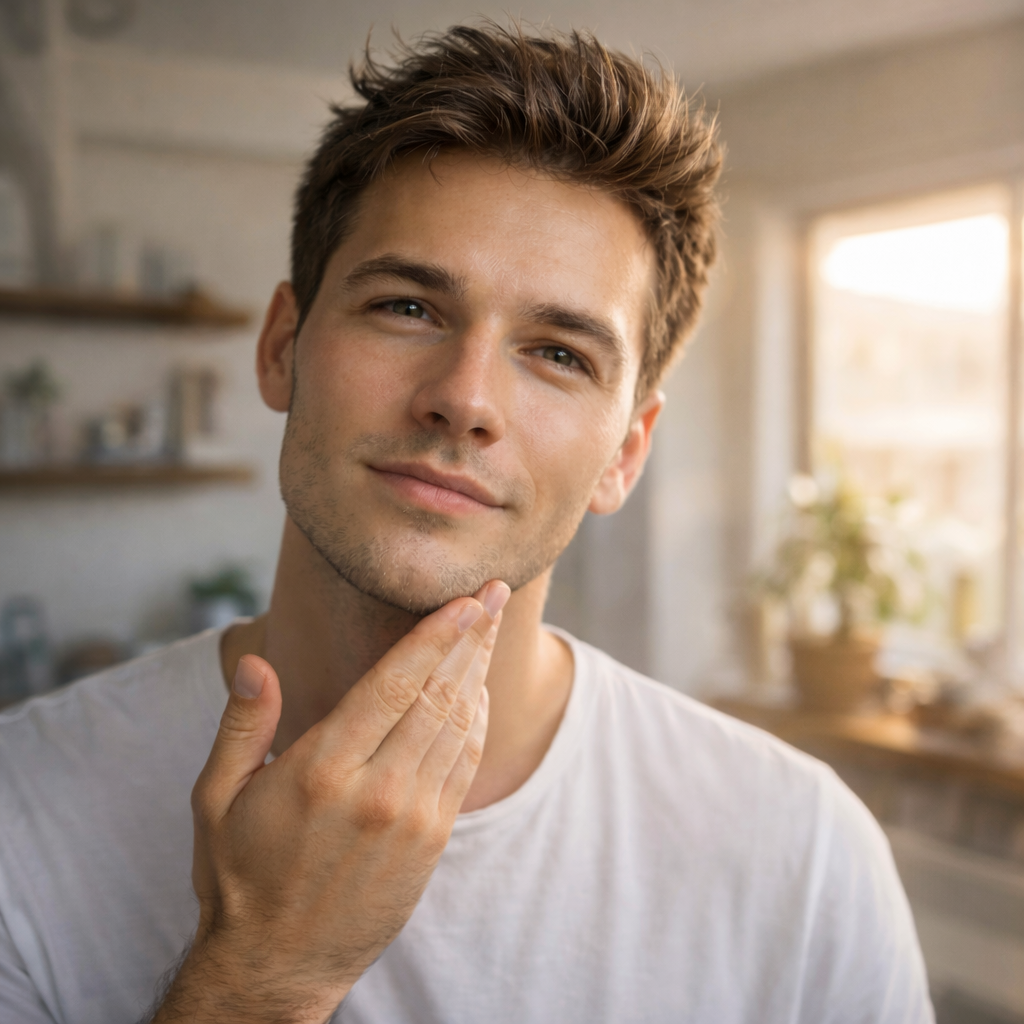 清潔感と自信を象徴するセクションイメージ